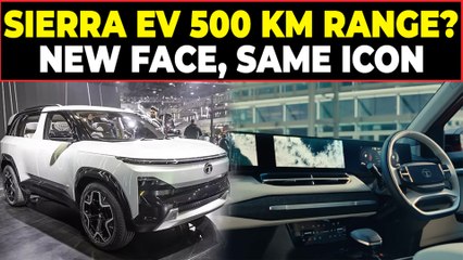 Tata Sierra EV Teased! New Design, 500 km Range, Launch Timeline Explained