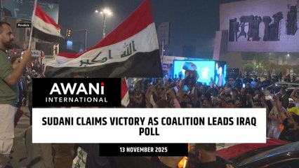 Sudani claims victory as coalition leads Iraq poll