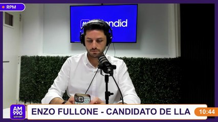 El libertario Enzo Fullone negó vínculos con Fred Machado