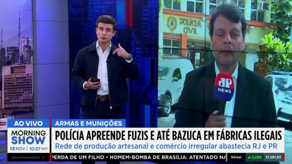 PF descobre fábricas CLANDESTINAS de FUZIL e armas FRANKENSTEIN