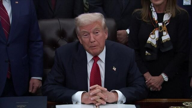 Record US Shutdown Ends as Trump Signs Spending Bill | Full Remarks