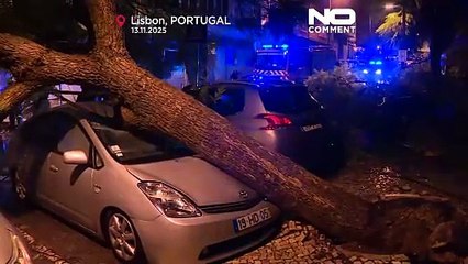 La tempête Claudia provoque de graves inondations et des coupures de courant dans tout le Portugal