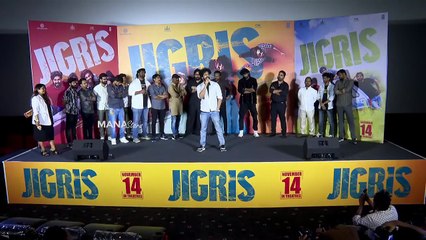 Actor Krishna Burugula Speech @ JIGRIS Movie Pre-Release Event