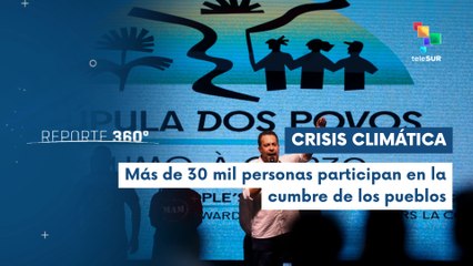 Se desarrolla la cumbre de los pueblos en Belém