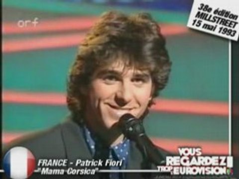Patrick Fiori Eurovision 1993