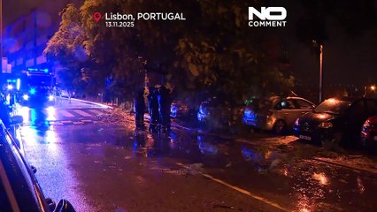 La tormenta Claudia provoca graves inundaciones y cortes de luz en todo Portugal
