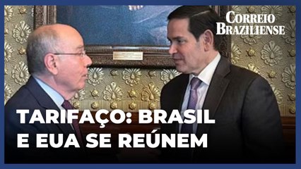 Tarifaço de Trump: Vieira e Rubio se reúnem para avançar em negociação