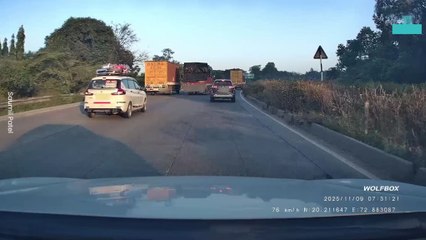 Terrifying Multi Vehicle Crash Caught on Dashcam