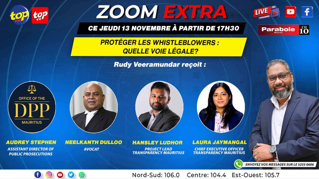 ZOOM EXTRA: Protéger les Whistleblowers : Quelle voie légale?