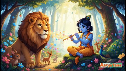 Krishna Tales #3 - शेर और कृष्ण
