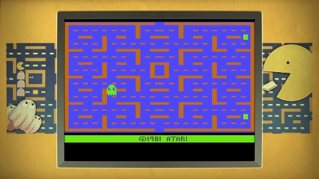 K2R2 Gameplay: Pac-Man (Atari 2600)