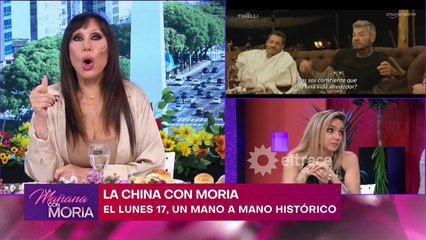 Moria Casán reveló un polémico detalle desconocido sobre la separación de Marcelo Tinelli y Guillermina Valdés