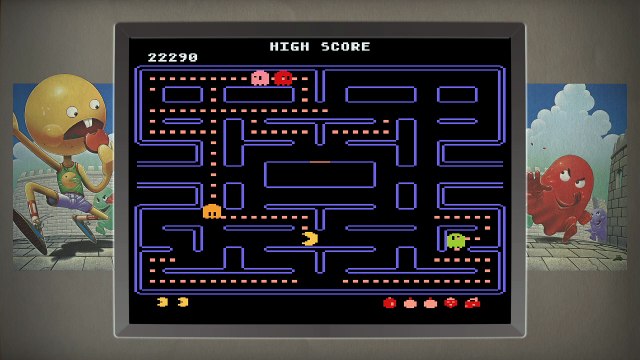 K2R2 Gameplay: Pac-Man (Atari 800)