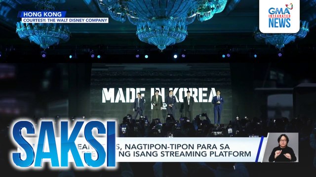 Korean stars, nagtipon-tipon para sa 2025 Preview ng isang streaming platform | Saksi