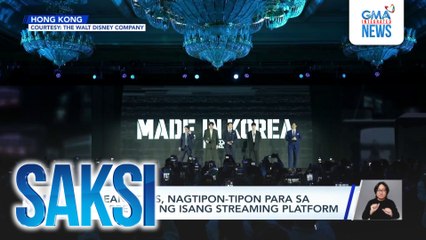 Korean stars, nagtipon-tipon para sa 2025 Preview ng isang streaming platform | Saksi
