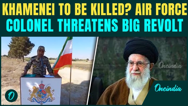 NATIONWIDE COUP IN IRAN Breaking: Iranian Air Force Colonel Defies Khamenei , TEASES Big Uprising