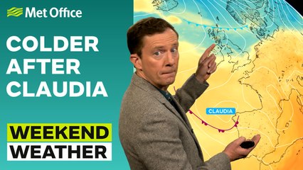 Weekend weather 13/11/2025 – What next after Storm Claudia?