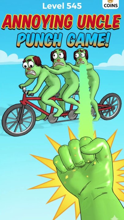 Annoying uncle punch hard 🔥 #annoyinguncle #games