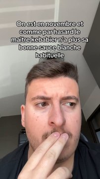 J’espère vraiment que c’est juste une rupture de stock … #pourtoi #humour #drole #kebab