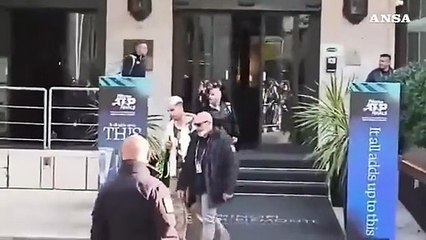 Atp Finals: Alcaraz, Musetti e la fidanzata di Sinner lasciano il Principi di Piemonte