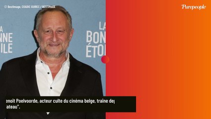 Benoît Poelvoorde rétablit la vérité sur une fausse image qu’on a de lui et admet que l’alcool y est pour quelque chose