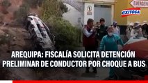 Tragedia en Arequipa: Fiscalía de Camaná solicita siete días detención preliminar para conductor que chocó contra bus