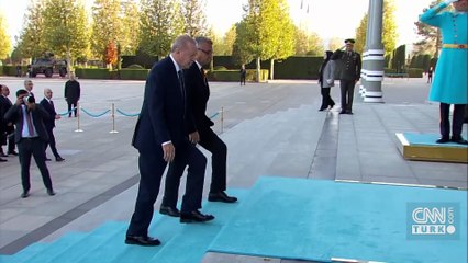 İlk ziyaret Türkiye'ye: KKTC Cumhurbaşkanı Erhürman Ankara'da! Cumhurbaşkanı Erdoğan: Kıbrıs milli davamızdır