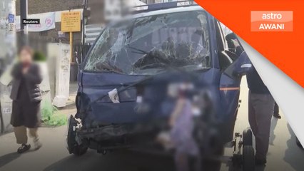 Dua maut 18 cedera, lori rempuh pasar di Bucheon
