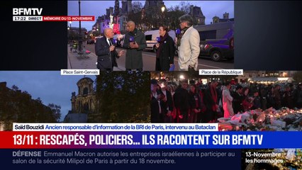 "On essaye d'identifier des survivants, on marche sur des corps, on glisse sur des flaques de sang": le témoignage de Saïd Bouzidi, ancien responsable d’information de la BRI de Paris, qui est intervenu au Bataclan