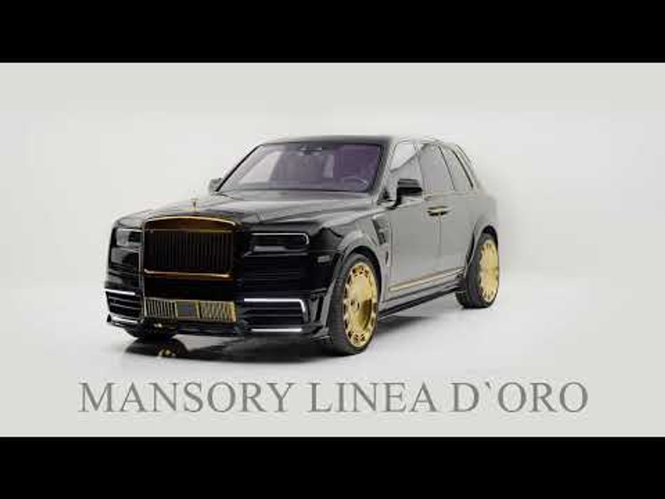 2024 Mansory Linea D'Oro: ein Rolls-Royce Cullinan SUV wie kein anderes!