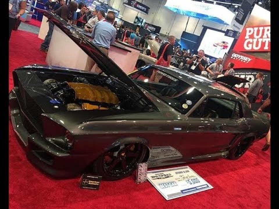 Projekt Corruptt  Ferrari V8 Triebwerk im 1968 Ford Mustang zur Tuning SEMA 2018