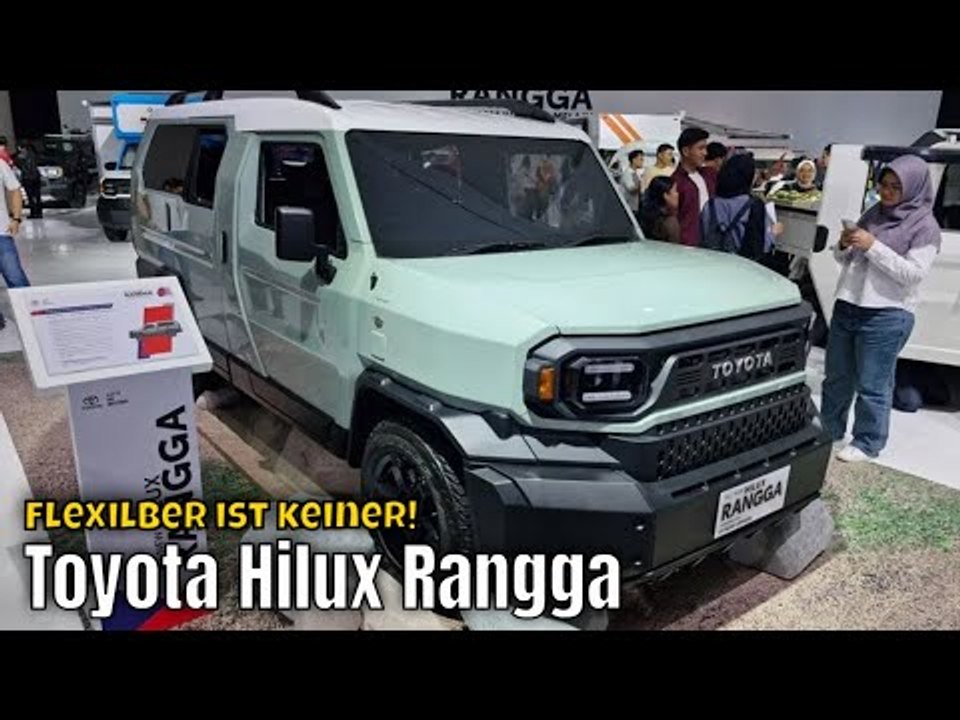2025 Toyota Hilux Rangga: Der günstige 7-Sitzer SUV für 12.000 Euro?