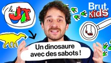 Le JT Kids - Une nouvelle découverte : un dinosaure avec des sabots !