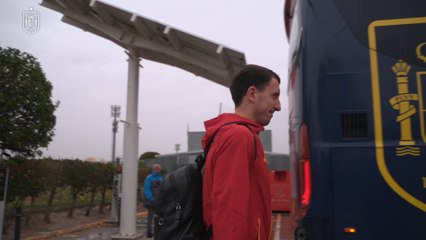 España pone rumbo a Georgia para sentenciar su clasificación al Mundial