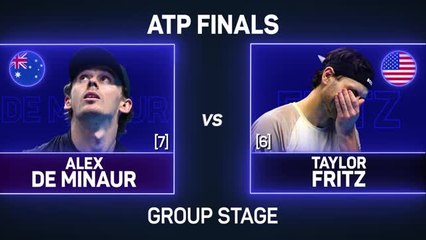 De Minaur bounces back to keep ATP Finals bid alive