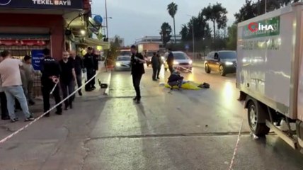 Adana'da yaşlı adam yolun karşısına geçerken kamyonun altında can verdi