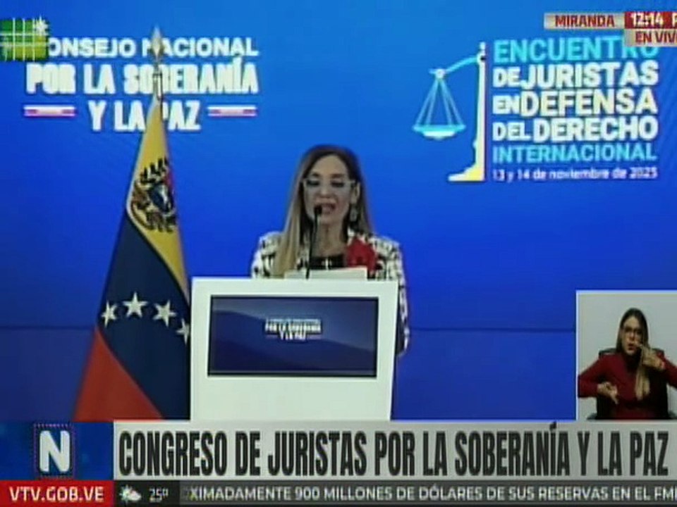 Pdta. TSJ Caryslia Rodríguez destacó son principios universales la no intervención en asuntos internos