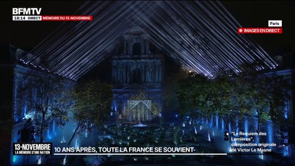 13-Novembre: la composition originale de Victor Le Masne, "Le Requiem des Lumières" est jouée