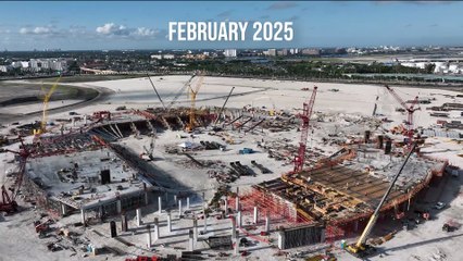 Reforma Estádio Miami Freedom Park, do Inter Miami, time de Messi