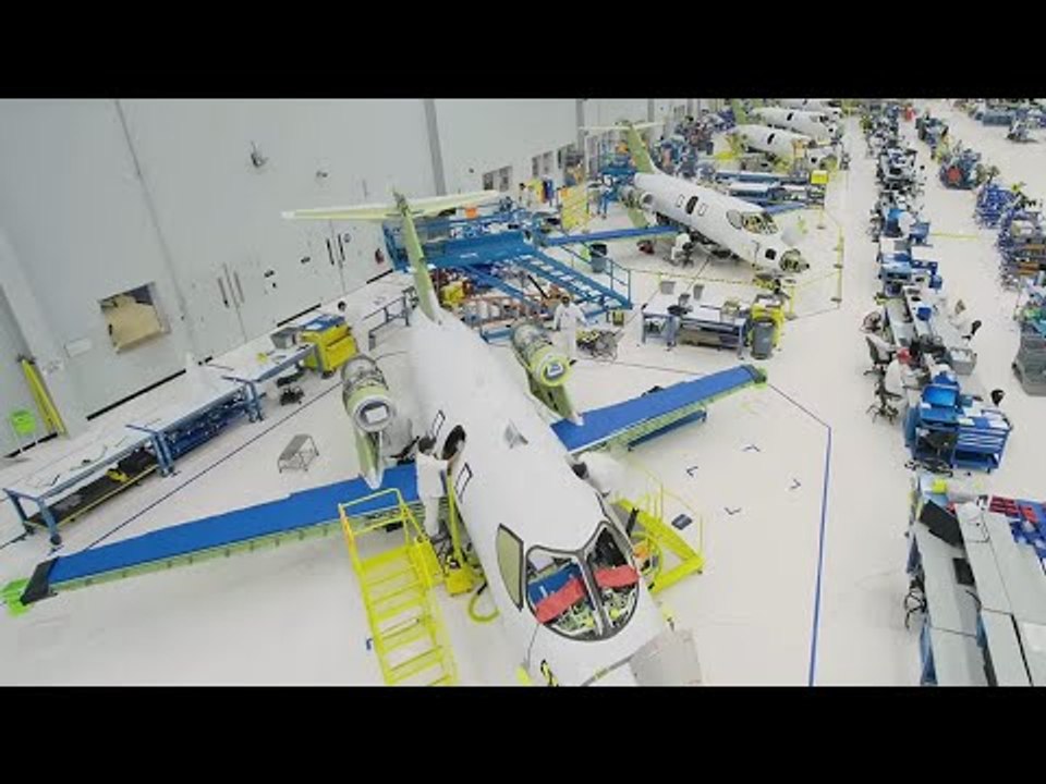HondaJet Elite II: So entsteht der Businessjet in den USA | die Produktion
