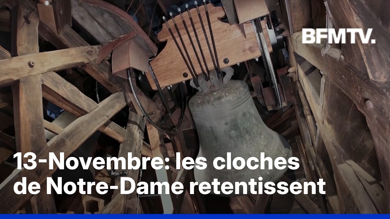 Les cloches de Notre-Dame de Paris et de quatre autres églises retentissent en hommage aux victimes des attentats du 13-Novembre