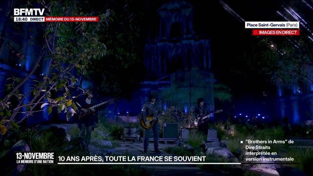 13-Novembre: Brothers in Arms de Dire Straits interprétée en version instrumentale