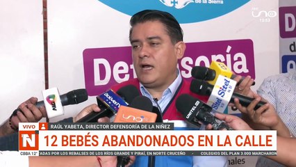 12 BEBÉS ABANDONADOS EN LA CALLE