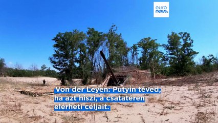 Von der Leyen: Ukrajna 6 milliárdos kölcsönt kap a zárolt orosz vagyon kamataiból
