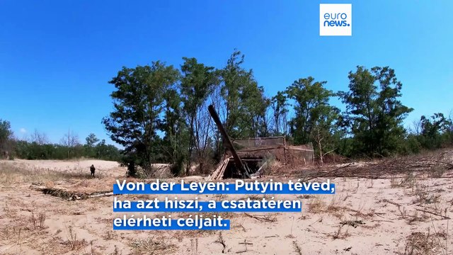 Von der Leyen: Ukrajna 6 milliárdos kölcsönt kap a zárolt orosz vagyon kamataiból