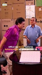 bimar hone ka bahana dekar ghar ja raha hu! #tmkoc #comedy #trending #reels #shorts #politics