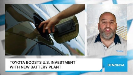 Toyota Boosts U.S. Investment With New Battery Plant