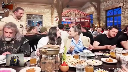 HD المؤسس عثمان 6 - طاقم عمل المسلسل  يحتفلون معًا بالحلقة الأخيرة من الموسم السادس