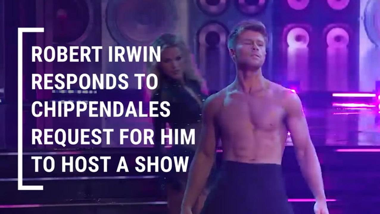 Someone’s Out There Asking 'Dancing With The Stars’' Robert Irwin The Important Questions Have Thunder Down Under And The Chippendales Reached Out