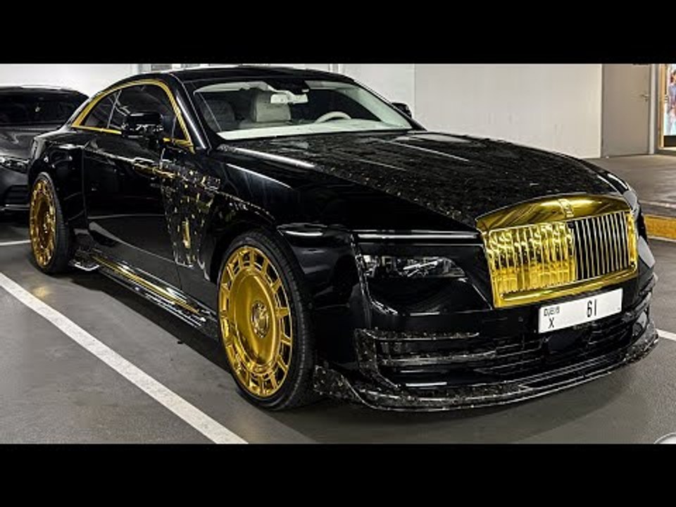 2025 mansory wraith linea d’oro – ein rolls-royce im goldrausch